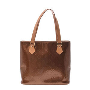 Louis Vuitton Vernis Patent Houston Bron White Handbag